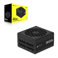 Corsair RM1200E Cybenetics Gold Full Modular ATX 31 PCIe 51 Fuente de alimentación Corsair RM1200E Cybenetics Gold Full Modular ATX 31 PCIe 51 Fuente de alimentación