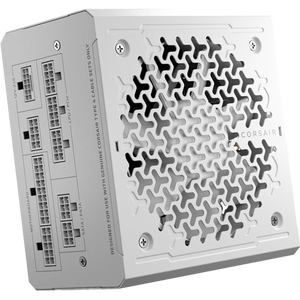 Corsair RM1000E Cybenetics Gold Full Modular ATX 31 PCIe 51  Fuente de alimentación Blanca