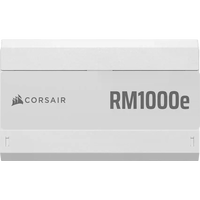 Corsair RM1000E Cybenetics Gold Full Modular ATX 31 PCIe 51  Fuente de alimentación Blanca