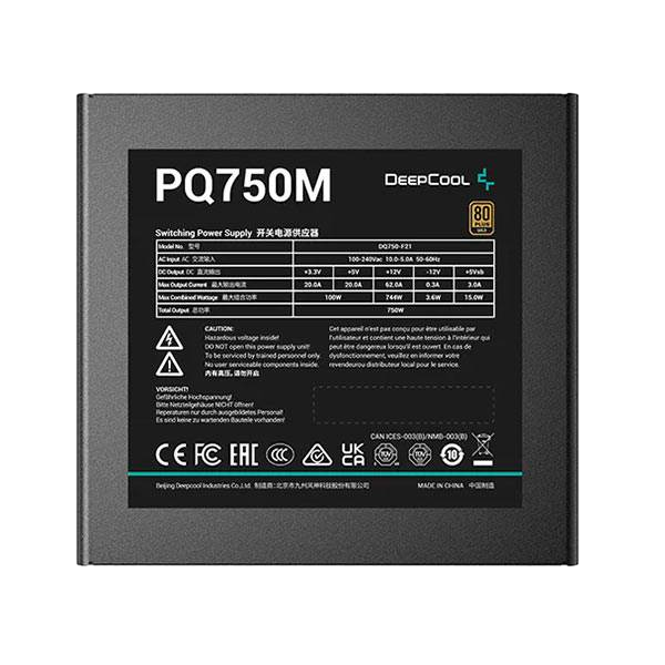Deepcool PQ750M 750W 80Gold Full modular FA Deepcool PQ750M 750W 80Gold Full modular FA