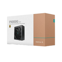 DeepCool PX850G 850W 80 Gold Full Modular PCIe 50 ATX 30 Fuente de Alimentación DeepCool PX850G 850W 80 Gold Full Modular PCIe 50 ATX 30 Fuente de Alimentación