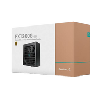 DeepCool PX1200G 1200W 80 Gold Full Modular PCIe 50 ATX 30 Fuente de Alimentación DeepCool PX1200G 1200W 80 Gold Full Modular PCIe 50 ATX 30 Fuente de Alimentación
