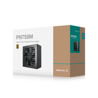Deepcool PN750M 750W 80 Plus Gold Fuente de alimentación Full Modular Deepcool PN750M 750W 80 Plus Gold Fuente de alimentación Full Modular