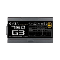 FUENTE ALIMENTACION EVGA SUPERNOVA 750 G3 80 PLUS GOLD 750W FUENTE ALIMENTACION EVGA SUPERNOVA 750 G3 80 PLUS GOLD 750W
