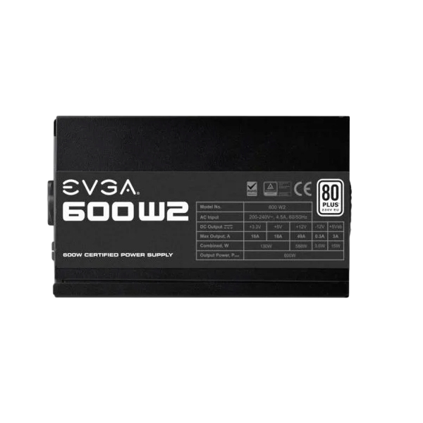 EVGA 600 W2 80 White FA EVGA 600 W2 80 White FA