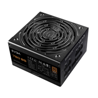 EVGA 750 B5 750W 80 Bronze Full Modular  FA