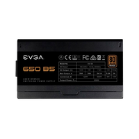 EVGA 650 B5 650W 80 Bronze Full Modular FA EVGA 650 B5 650W 80 Bronze Full Modular FA