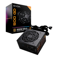 EVGA 500 GD 500W 80 Gold FA EVGA 500 GD 500W 80 Gold FA