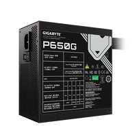 Gigabyte GPP650G 650W 80 Plus Gold Fuente de Alimentación Gigabyte GPP650G 650W 80 Plus Gold Fuente de Alimentación
