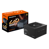 Gigabyte GPUD1000GM 1000W 80 Plus Gold ATX 30 Fuente de Alimentación Full Modular Gigabyte GPUD1000GM 1000W 80 Plus Gold ATX 30 Fuente de Alimentación Full Modular