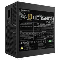 Gigabyte UD750GM PG5 V2  Fuente de alimentación 750W ATX 31 Full Modular 80 Plus Gold PCIe 51