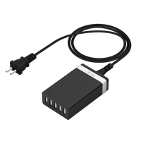 ITec USB Smart Charger 5 Puertos 40W8A  Cargador de Pared