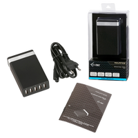 ITec USB Smart Charger 5 Puertos 40W8A  Cargador de Pared