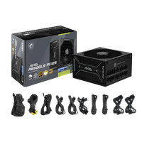 MSI MAG A850GLS PCIE5 80 Plus Gold ATX31 PCIe 51  Fuente de alimentación Full Modular