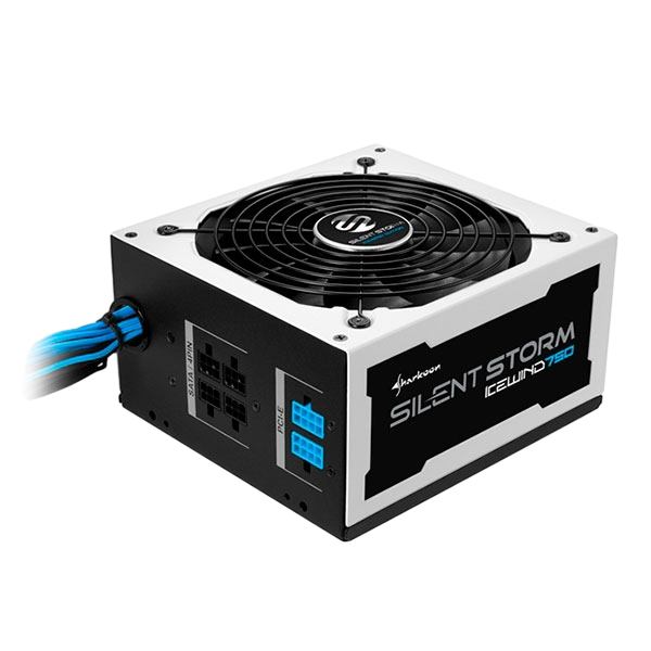 Sharkoon SilentStorm Icewind 550W 80Br negro blanco FA Sharkoon SilentStorm Icewind 550W 80Br negro blanco FA