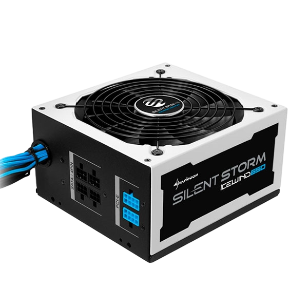 Sharkoon SilentStorm Icewind 650W 80Br negro blanco FA Sharkoon SilentStorm Icewind 650W 80Br negro blanco FA