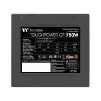 Thermaltake Toughpower GF 750W Full Modular 80 Gold FA Thermaltake Toughpower GF 750W Full Modular 80 Gold FA