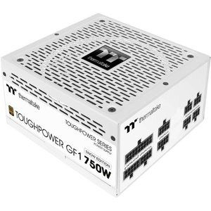 Thermaltake Toughpower GF1 80 Plus Gold 750W  Fuente de alimentación Full Modular Blanca