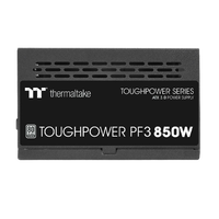 Thermaltake Toughpower PF3 80 Plus Platinum 850W Fuente de alimentación Full Modular Thermaltake Toughpower PF3 80 Plus Platinum 850W Fuente de alimentación Full Modular