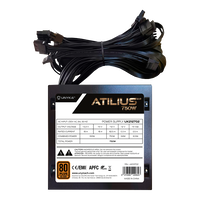 Unykach Atilius 750W 80 Plus Bronze Fuente de Alimentación Unykach Atilius 750W 80 Plus Bronze Fuente de Alimentación