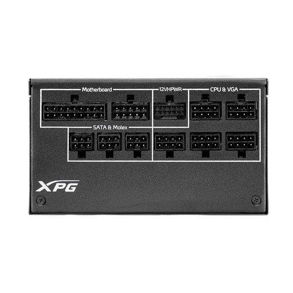 XPG Cybercore II 1000W 80 Plus Platinum ATX 31 PCIe 50 Fuente de Alimentación Full Modular XPG Cybercore II 1000W 80 Plus Platinum ATX 31 PCIe 50 Fuente de Alimentación Full Modular