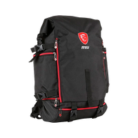 MSI Hermes Battlepack S 17 Black Mochila portátil MSI Hermes Battlepack S 17 Black Mochila portátil