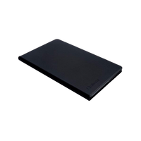 SilverHT Bookcase Wave Funda Negra para Samsung Galaxy Tab A 105 Funda