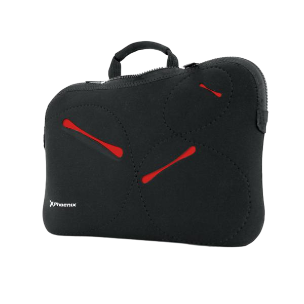 Phoenix Stockholm Hasta 156 Negro  Rojo Neopreno  Funda Phoenix Stockholm Hasta 156 Negro  Rojo Neopreno  Funda