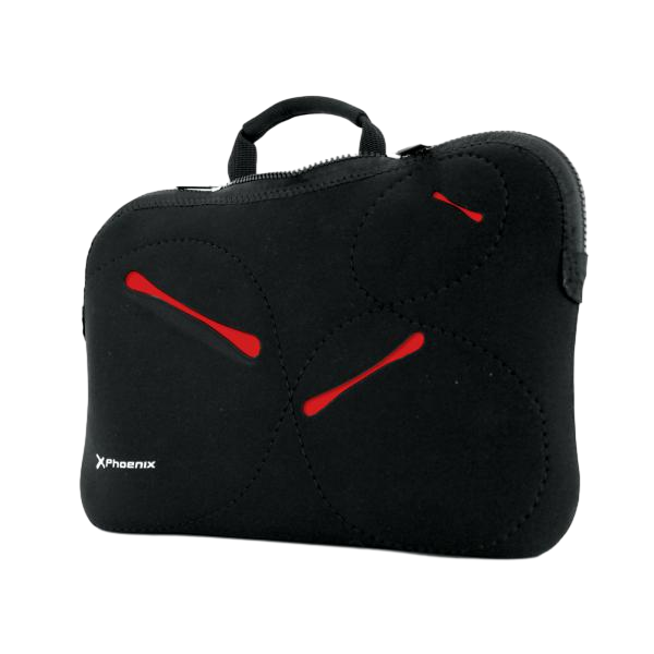 PHOENIX STOCKHOLM Hasta 135 Negro Rojo Neopreno Funda PHOENIX STOCKHOLM Hasta 135 Negro Rojo Neopreno Funda