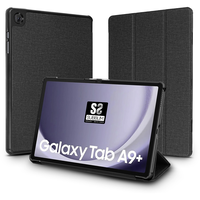 Subblim Shock Case  Funda Tablet Samsung Galaxy Tab A9 Cierre Magnetico Bordes Reforzados 3 Modos de Soporte Color Negro