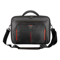 Targus Clamshell Classic 14 NegroRojo  Maletín