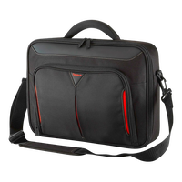 Targus Clamshell Classic 14 NegroRojo  Maletín