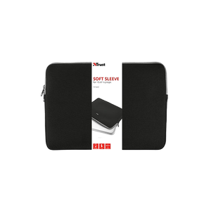 Trust Primo Soft Sleeve Neopreno hasta 133 Negro  Funda