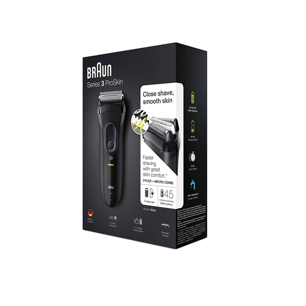 Braun Serie 3 3020 Black Afeitadora Braun Serie 3 3020 Black Afeitadora