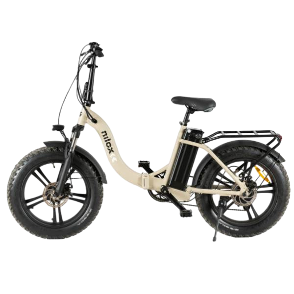 Nilox EBike X9 Bicicleta Eléctrica Plegable 20 6 Velocidades Arena Nilox EBike X9 Bicicleta Eléctrica Plegable 20 6 Velocidades Arena