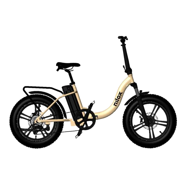 Nilox EBike X9 Bicicleta Eléctrica Plegable 20 6 Velocidades Arena Nilox EBike X9 Bicicleta Eléctrica Plegable 20 6 Velocidades Arena
