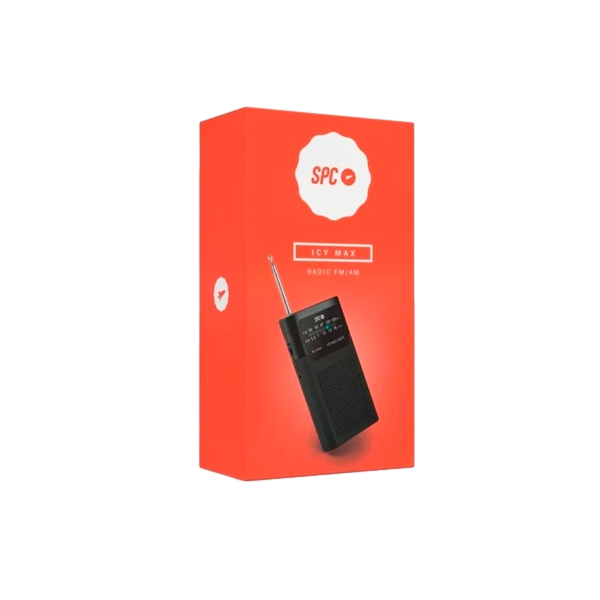 SPC Icy Max Negra  Radio Portátil Analógica SPC Icy Max Negra  Radio Portátil Analógica
