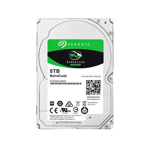 Seagate Barracuda Compute 5TB 25  Disco Duro Seagate Barracuda Compute 5TB 25  Disco Duro