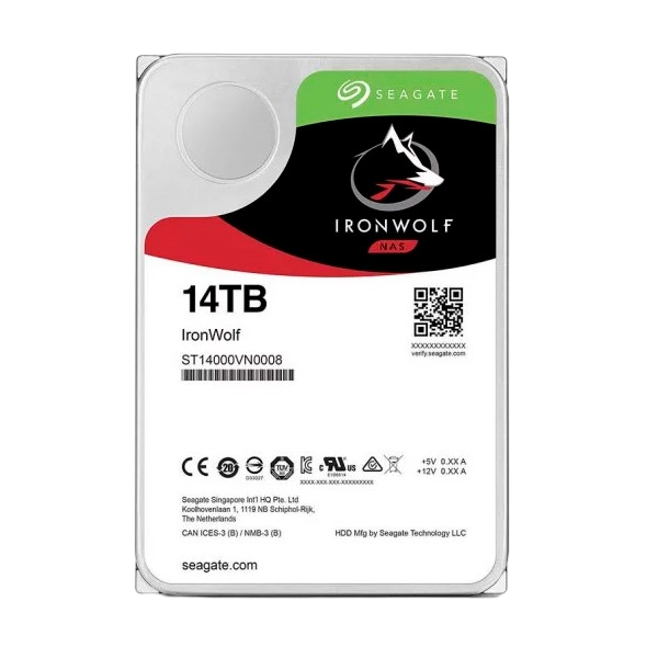 Seagate IronWolf 14TB 35 72K SATA Disco Duro Seagate IronWolf 14TB 35 72K SATA Disco Duro