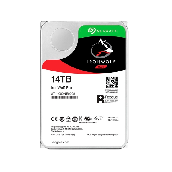 Seagate IronWolf Pro 14TB 35 72K SATA 256MB  Disco Duro Seagate IronWolf Pro 14TB 35 72K SATA 256MB  Disco Duro