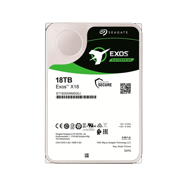 Seagate Exos X18 18TB 35 7200RPM 256MB Disco Duro Seagate Exos X18 18TB 35 7200RPM 256MB Disco Duro