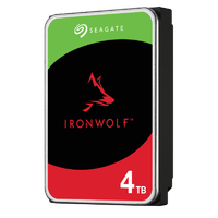 Seagate IronWolf 4TB  Disco Duro Interno 35 SATA 6Gbs HDD CMR 5900rpm 64MB de Caché