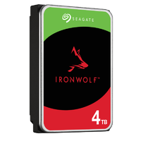 Seagate IronWolf 4TB  Disco Duro Interno 35 SATA 6Gbs HDD CMR 5900rpm 64MB de Caché