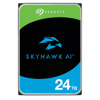 Seagate SkyHawk AI HDD 24TB 7200RPM SATA 6Gbs 512MB Seagate SkyHawk AI HDD 24TB 7200RPM SATA 6Gbs 512MB