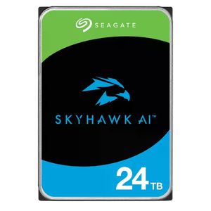 Seagate SkyHawk AI  HDD 24TB 7200RPM SATA 6Gbs 512MB