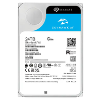 Seagate SkyHawk AI HDD 24TB 7200RPM SATA 6Gbs 512MB Seagate SkyHawk AI HDD 24TB 7200RPM SATA 6Gbs 512MB