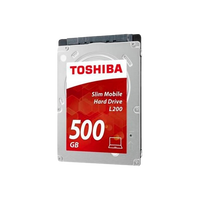 Toshiba L200 Slim Mobile 25 SATA 500GB 7mm Disco Duro Toshiba L200 Slim Mobile 25 SATA 500GB 7mm Disco Duro