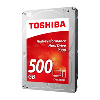 Toshiba P300 HighPerformance 500GB 35 SATA Disco Duro Toshiba P300 HighPerformance 500GB 35 SATA Disco Duro
