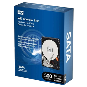 WD Laptop Mainstream 500GB 8MB 25  Disco Duro