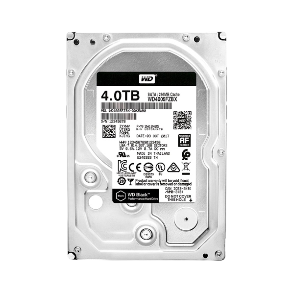 WD Black 4TB 35 SATA 128MB Disco Duro WD Black 4TB 35 SATA 128MB Disco Duro